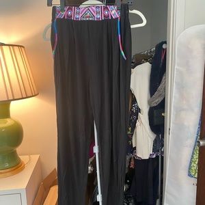 Mara Hoffman Joggers. Embellished waist.